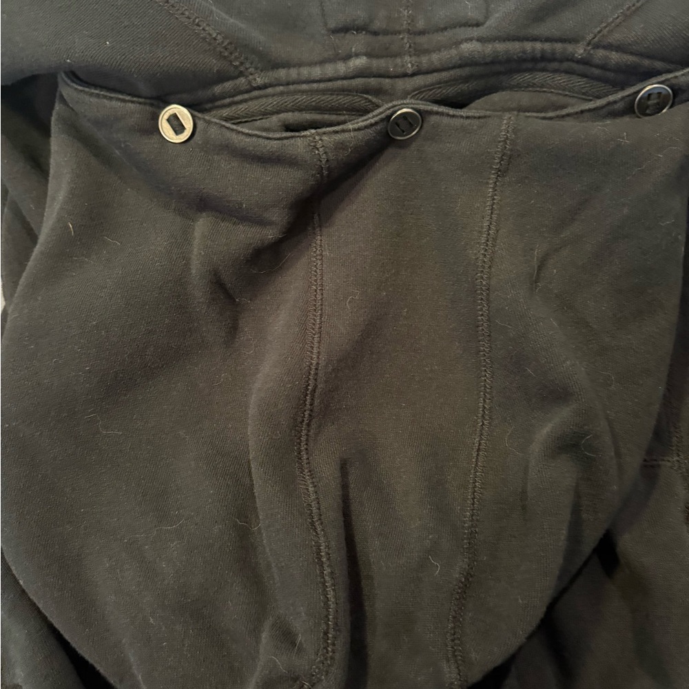 Divided Black Utility Jacket with Hood - Picture 2 of 5